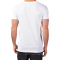 Atacado de alta qualidade em massa White100% algodão Men T Shirt